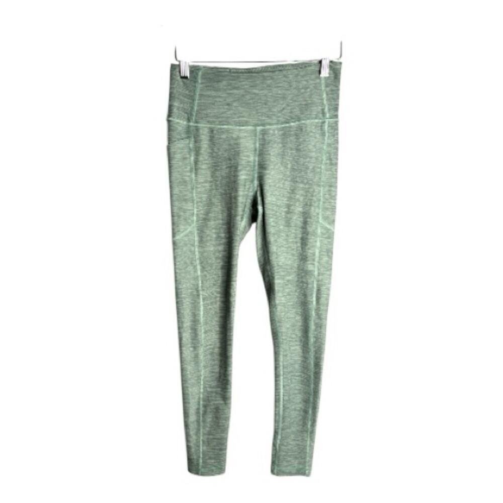 Victoria’s Secret Green Mid Rise Ankle Leggings 4